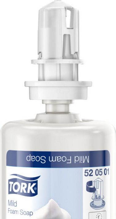 Sapun shkumë për duar Tork Delicate, 1L, me erë