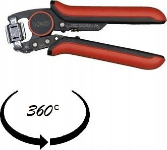 Pincë krimpimi Felo AE Move 360, 0.08-16 mm², dorezë ergonomike, e zezë