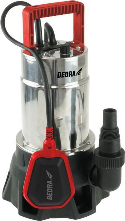 Pompa nënujorë Dedra DED8846X, 1000W, 19500 l/orë, argjendtë e zezë