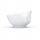 Tas porcelani FiftyEight Happy, 1000ml, i bardhë