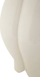 Vazo qeramike për zbukurim White, 21x40 cm, e bardhë me të artë