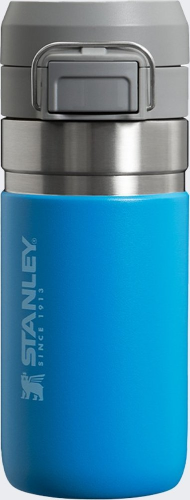 Termus Stanley Quick Flip Go, 470ml, çelik inoks, blu Azure