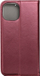 Këllëf-portofol Smart Magneto për Apple iPhone 15, me magnet, bëhet edhe si mbajtëse horizontale, ngjyrë burgundy