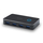 Ndarës USB Lindy 43387, 4 porta USB 3.0, buton kalimi, i zi