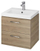 Dolap lavamani Cersanit Lara S926 004 DSM, 46x49x40 cm, 2 sirtarë, walnut