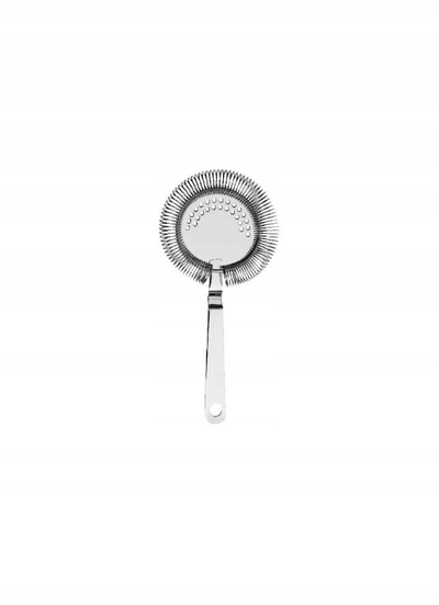 Strainer çeliku për kokteje, çelik inox 18/10, ngjyrë argjendi