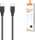 Kabllo Somostel, USB C në USB C, 2 m, e zezë