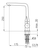 Rubinet kuzhine KFA Malachit standing chrome (4403-915-00)