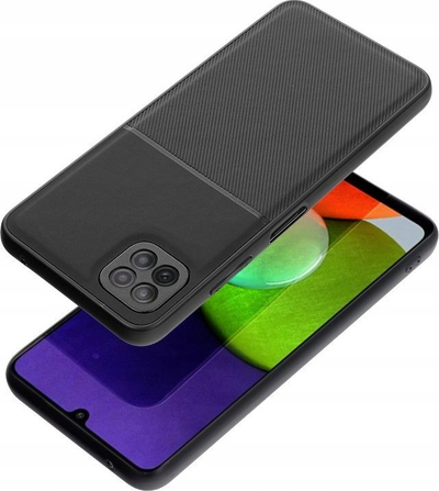 Mbulesë telefoni Forcell Noble për Samsung Galaxy A22 LTE, TPU, e zezë