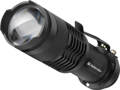 Dritë dore Defender Flashlight FL-10, 3W, 3 mënyra, metalike
