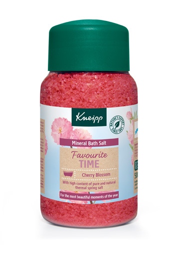 Kripë për banjë Kneipp Cherry Blossom, 500 g