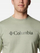 Bluzë Columbia CSC Basic Logo SS Tee M, pambuk poliestër, me mëngë të shkurtra, e gjelbër