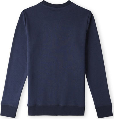 Bluzë sportive për kalamaj O'Neill Logo Crew Jr, me mëngë të gjata, jakë rreth, blu navy