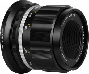 Objektiv Voigtlander Macro APO Ultron D 35mm f/2.0, APS‑C, për Nikon Z, i zi