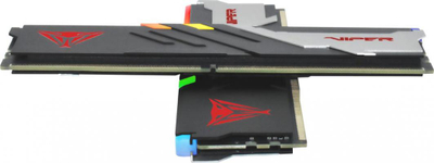 Memorie Patriot Viper Venom RGB, DDR5, 32 GB, 6200 MHz, CL40, PVVR532G620C40K