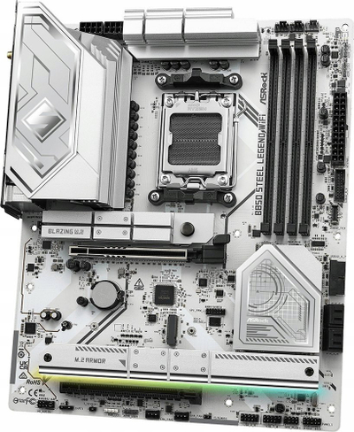 Pllakë amë Asrock B850 Steel Legend WiFi, Socket AM5, DDR5, ATX