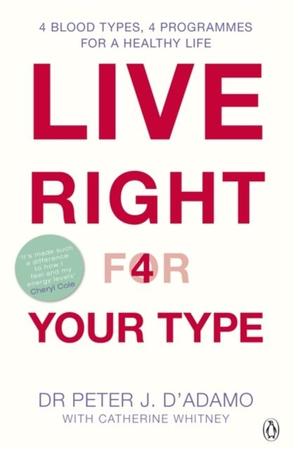 Live Right For Your Type - Peter J D'adamo