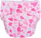 Пелена за повеќекратна употреба Simed Pink, 3-15 kg, со џеб, розова