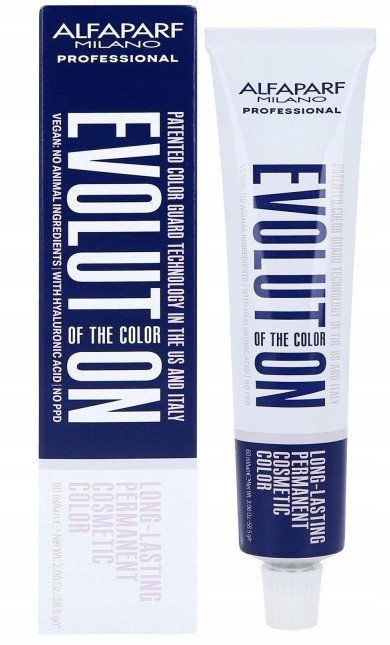 Bојa зa кoсa Alfaparf Evolution of Color 5.3, 60 ml, златнo кaфеaвa