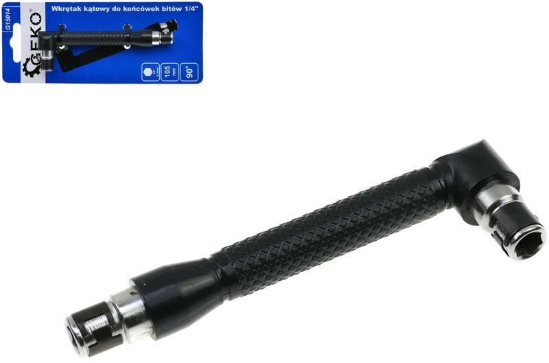 Kaçavidë këndore GEKO G15014, për bit 1/4"