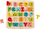 Puzzle druri me alfabet Hape Chunky Alphabet, 27 copa, shumëngjyrësh