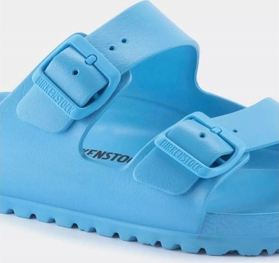 Sandale Birkenstock Arizona Essentials, EVA, plazh, blu e çelët