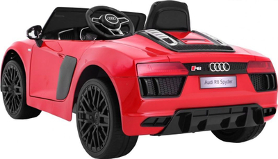 Makina elektrike për fëmijë Audi R8 Spyder, me telekomandë, një vend, e kuqe