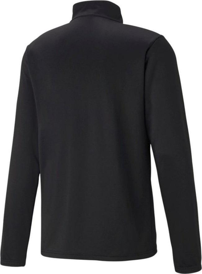 Bluzë sportive Puma teamRISE 1/4 Zip Top, meshkuj, DryCell, e zezë