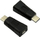 Adapter USB Secomp 12.99.3190, USB C në Micro USB, i zi