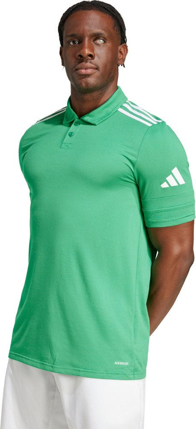 Bluzë polo Adidas Squadra 25 M JY3416, për meshkuj, teknologji Aeroready, e bardhë