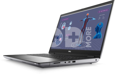 Laptop Dell Precision 7780, i9 13950HX, 32GB RAM, 1TB SSD, RTX 3500 12GB, gri
