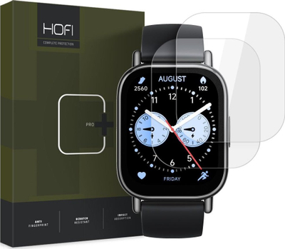 Xham mbrojtës Hofi Glass Pro+ për Xiaomi Redmi Watch 5 Lite, 2 copë, transparent