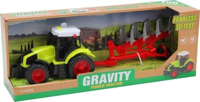 Lodër traktor Trifox me rimorkio, me tinguj, shumëngjyrësh