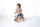 Biçikletë balancuese druri Tiny Love Wooden Baby Trike, rrota me gomë, dizajn i rehatshem natyral