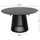 Set ngrënieje 5-pjesësh Canop Φ150x?cm & 4 karrige (HM21077.02), zezë