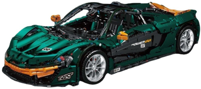 Set ndërtimi Mudking Models P1, makinë sporti 1:8, 3268 copa, jeshile e errët