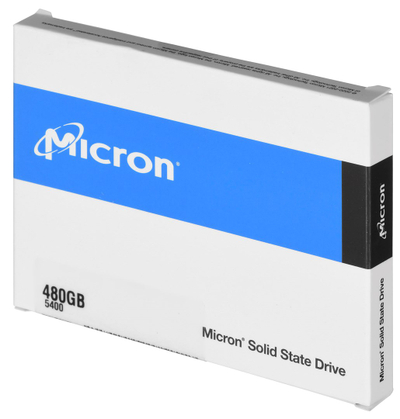 Disk SSD Micron 5400 PRO, 480 GB, 2.5", SATA III, e zezë