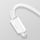 Kabllo USB Baseus CAMLTYS-02, 3 në 1, 1.5m, e bardhë