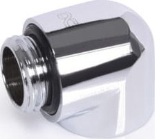 Adapter ftohës ujor Alphacool Eiszapfen, 90°, G1/4 mashkull në G1/4 femër, krom
