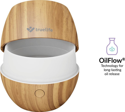 Difuzor arome TrueLife AIR Diffuser D3 Light, ultrasonik, për dhoma deri 25 m², pamje druri