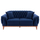 Divan-krevat Bennington HM3250.18, 2 vende, 180 cm, blu e errët