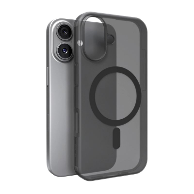 Kllëf telefoni Puro PUIPC1763DAYLBLK për iPhone 17, transparent, i zi
