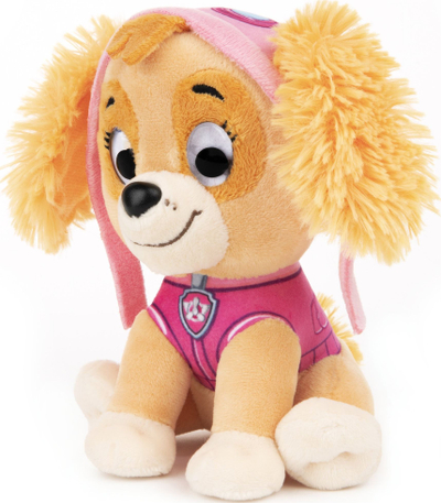 Lodër plushe Spin Master Paw Patrol Skye, 15 cm, rozë