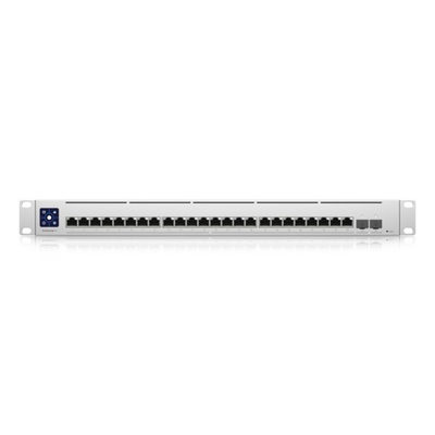 Switch Ubiquiti UniFi Enterprise XG 24, 24 porta 10G, 2 porta 25G SFP28, argjendi