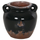 Vazo dekorative Φ24x23Hcm (HM4380), zezë