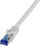 Kabllo rrjeti LogiLink C6A062S, Cat6a S FTP, 3 m, gri