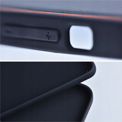 Kuti mbrojtëse lëkure për Samsung Galaxy A35 5G, SM-A356B/DS, antirrëshqitje, e zezë