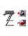 Tavolinë gaming Huzaro HZ-HERO 3.3, RGB, e zezë