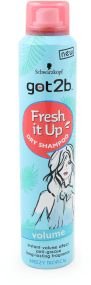 Shampo e thatë për flokë Schwarzkopf Got2B Volume, 200 ml
