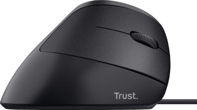 Maus Trust Ergo, me kabllo, USB, i zi